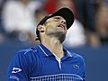 Roddick falls in upset at U.S. Open