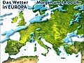 Das Wetter in Europa