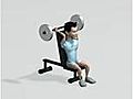 how to do Seated Barbell Triceps Extension