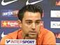 Xavi censura la celebración de Piqué
