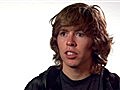 Winter Dew Tour - Snowboarder Kevin Pearce talks about the Olympics