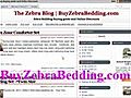 Buy Zebra Bedding