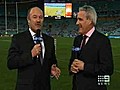 Hadden catches-up with Lewis before Origin