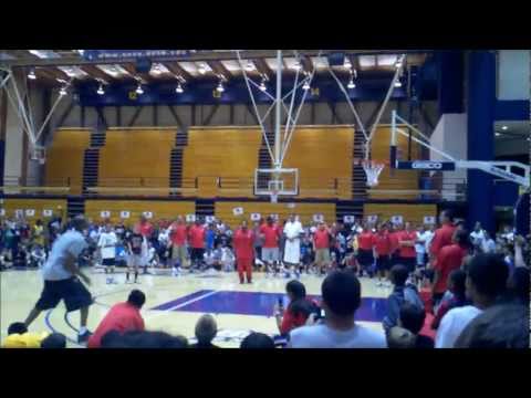 Kobe 360 dunk at 2011 Kobe Academy
