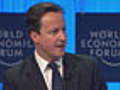 PM Addresses World Economic Forum In Davos