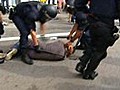 Spanish police clash with protesters