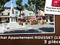 Vente - appartement - ROUSSET (13790)  - 217 000€