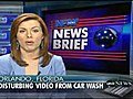 Child Gets Jet Cleaned In Orlando Car Washed
