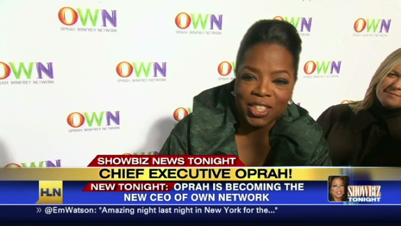 Oprah to become CEO of OWN network