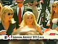 911 Tape Released From Lindsay Lohan DUI Chase