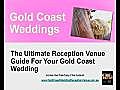 Gold Coast Wedding Reception Venues