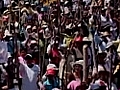 Mine protest in Peru