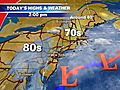 08/13/09: NECN weather forecast,  9am