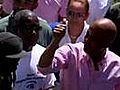 Candidates cast their ballots in Haiti