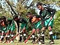 Hockey academy in Andhra village