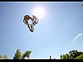 Awesome Bike Lake Jumping