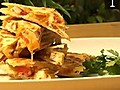 How To Cook Healthy Chicken And Cheese Quesadillass