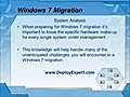 Windows 7 Migration Automation System Analysis