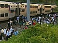 Angry Passengers Stranded on Hot Train