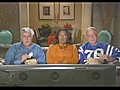 DAVE,  OPRAH AND JAY WATCH THE BIG GAME