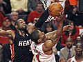 Bulls rout Heat in Game 1