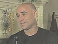 Agassi on his Hall of Fame induction