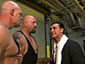 Alberto Del Rio confronts the WWE Tag Team Champions