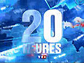 Les titres du journal de 20 heures