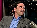 David Letterman - Jon Hamm’s Nakedtivity