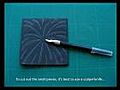 How to Make Kirigami Hanabi Fireworks Paper Cutting