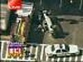 Truck Overturns In Downtown Baltimore