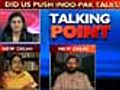 Talking Point:  Did US push for India-Pak talks?