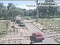 Hero Saves Man from Train