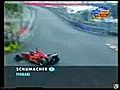 Schumacher Crash in Monaco 1996