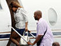 Beyonce Boards Private Jet