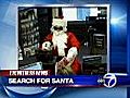 Robber disguised as Santa