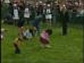 Raw Video: Obamas Host White House Egg Roll
