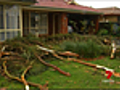 Melbourne battered by storms