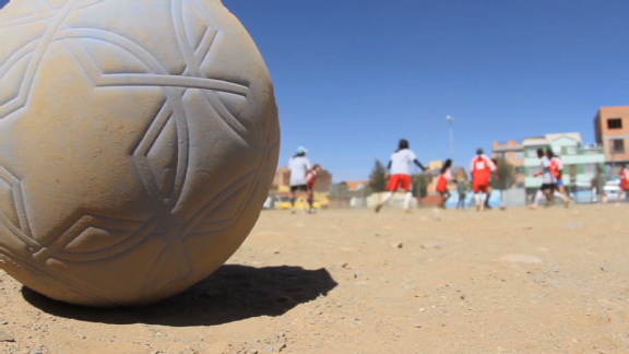 Bolivian girls get level playing field