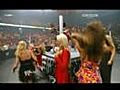 WWE : Monday night RAW : Slammy award (diva of the year) : 7 on 7 diva tagteam match (14/12/2009).