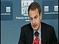 Zapatero considera a Cataluña como solución crisis