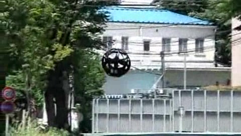 Flying sphere goes where man fears to tread