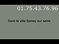 Plombier Epinay sur seine - 01.75.43.76.96