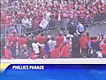 Championship parade for Philadelphia Phillies