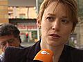 Andrea Lindlohr am neuen Arbeitsplatz