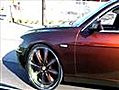 BMW 750Li Chameleon Paint On 26 Inch 3 Piece Asanti Wheels