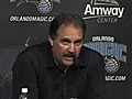 Magic coach Stan Van Gundy after win over Knicks