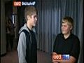 Justin Bieber Meets Casey Heynes In Melbourne