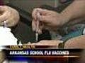 Flu vaccines in Arkansas