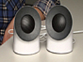 LaCie USB speakers